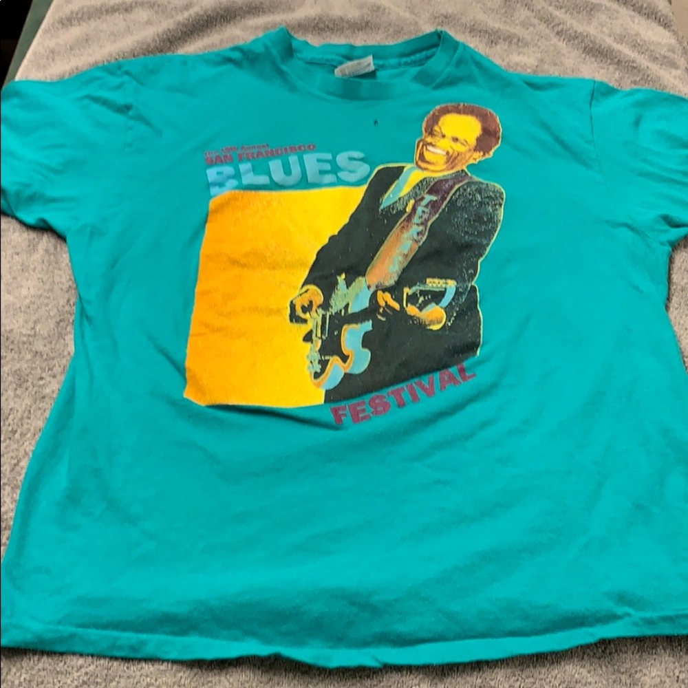 Vintage San Francisco Blues festival shirt